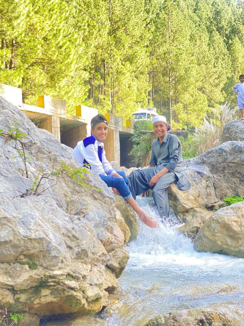 Children and activities at Ashiana-e-Korang in Korang Town